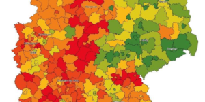 Anteil der Energieeffizienzklassen E und schlechter im Wohnungsbestand 2011; GEWOS